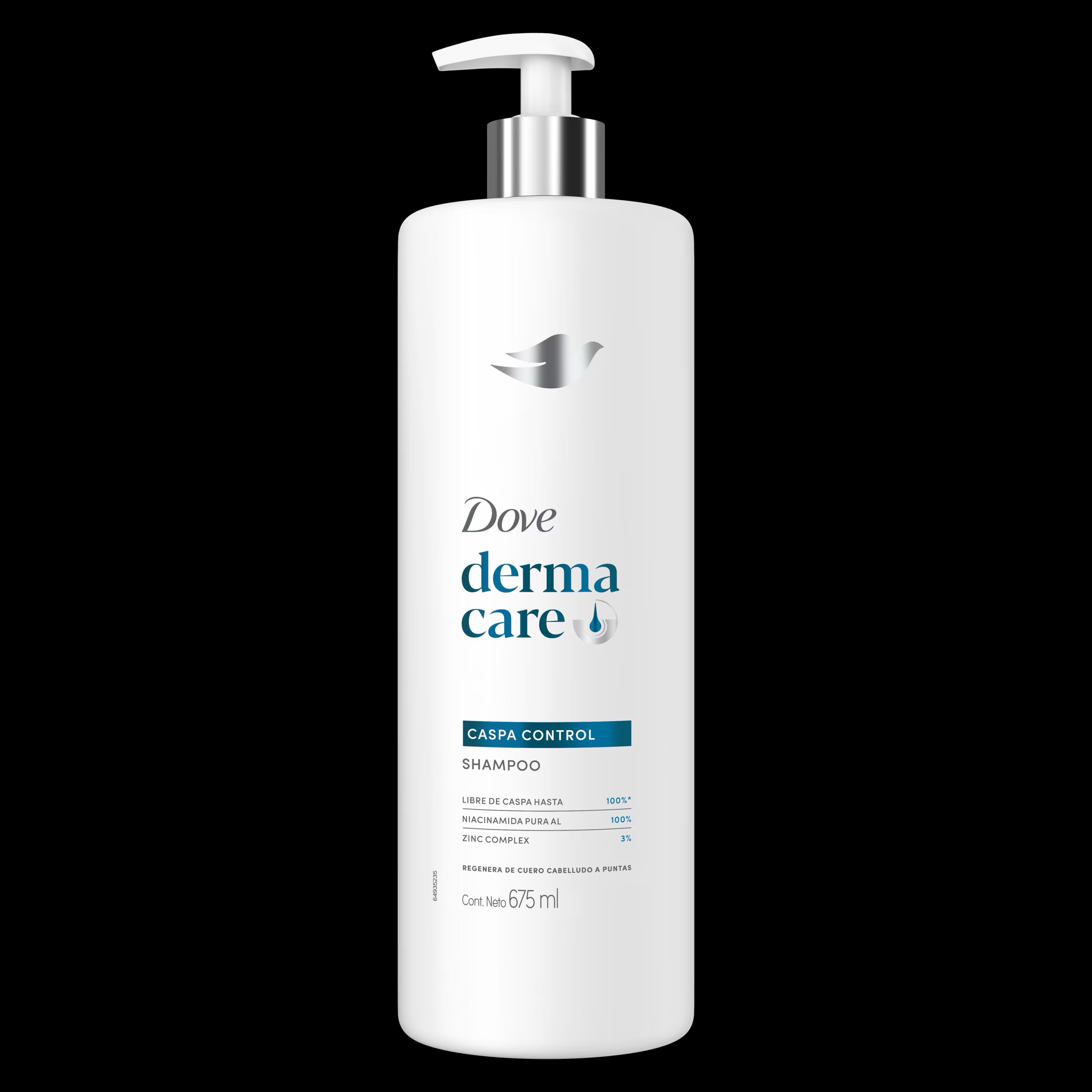 Dove Derma Care Sh Caspa Control 675mL /Fardo Q520/12U