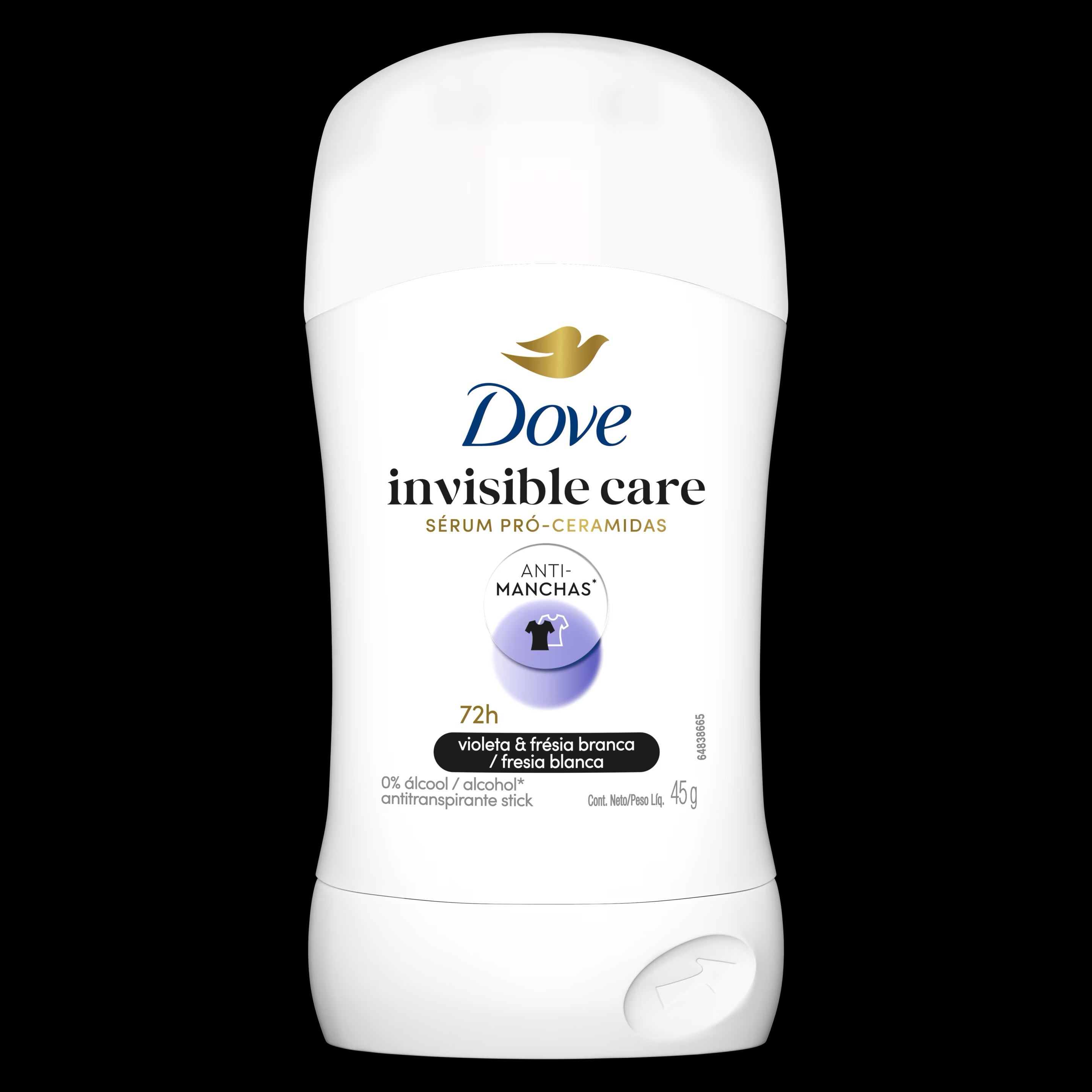 Dove Barra Invisible Care 45g /Fardo Q275/12U