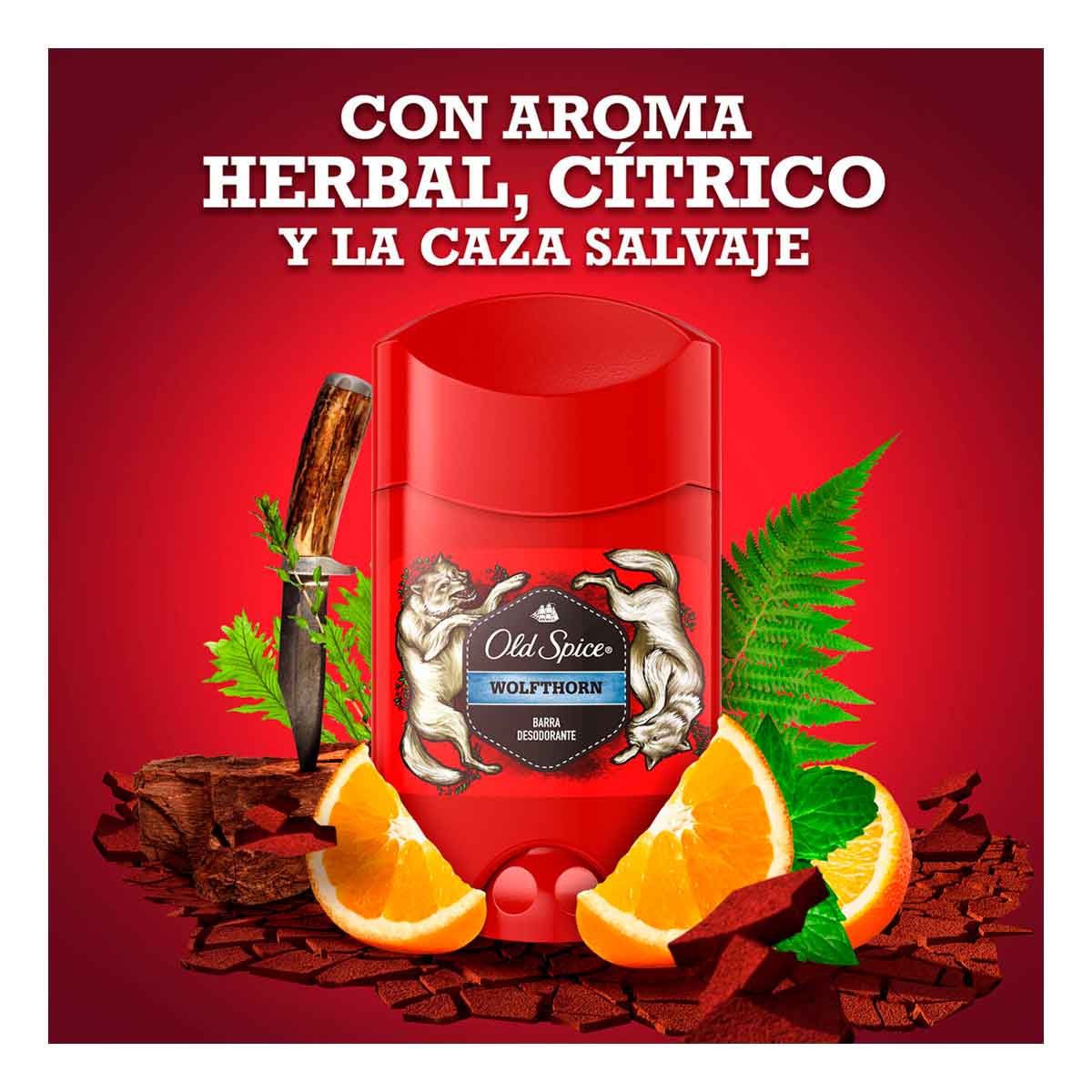 Old Spice Barra Wolfthorn 50g /Fardo Q245/12U