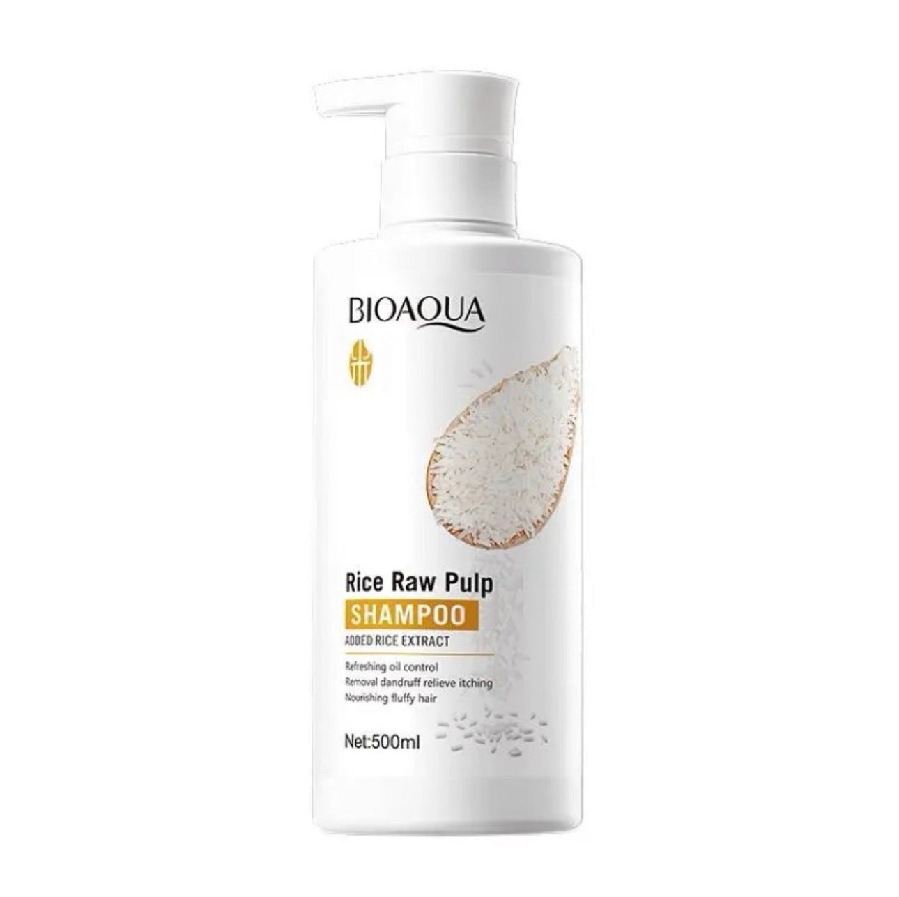 Bioaqua sh  arroz 500ml/ fardo a 480/12U