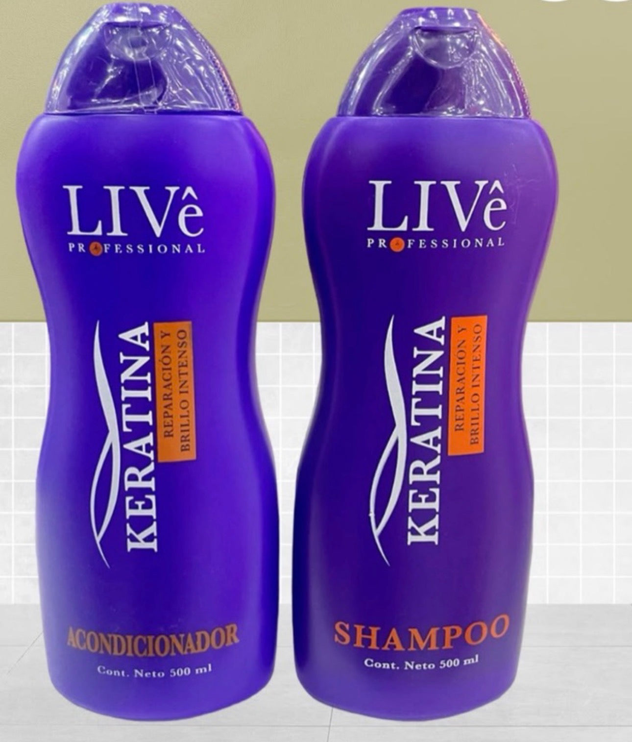 Live duo keratina 500ml/ fardo a 300 de 12u