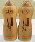 Live duo argan oil 500ml/ fardo a 300 de 12u