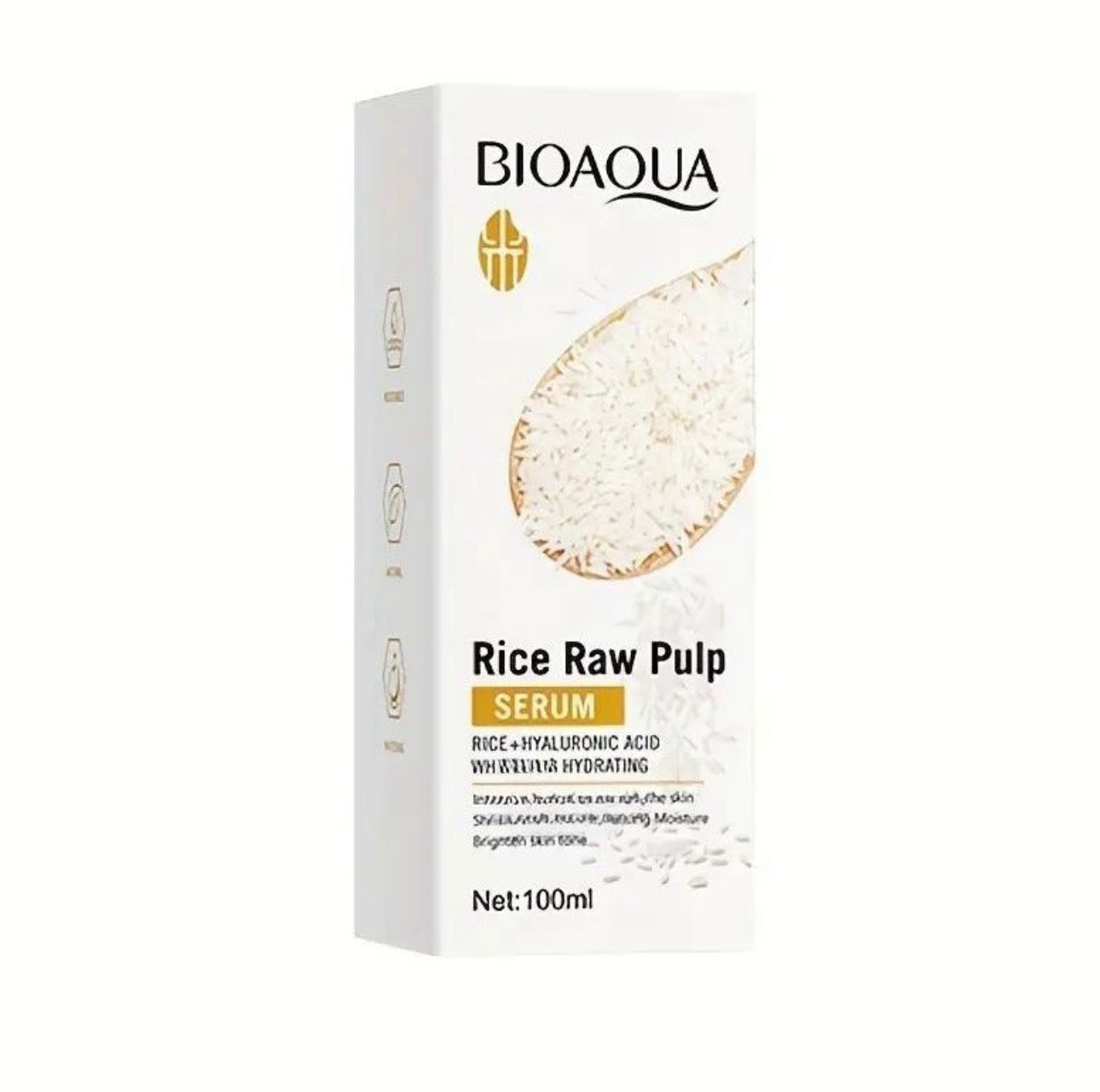 BIOAQUA Serum de Arroz Corporal 100mL /Fardo Q 370/12U