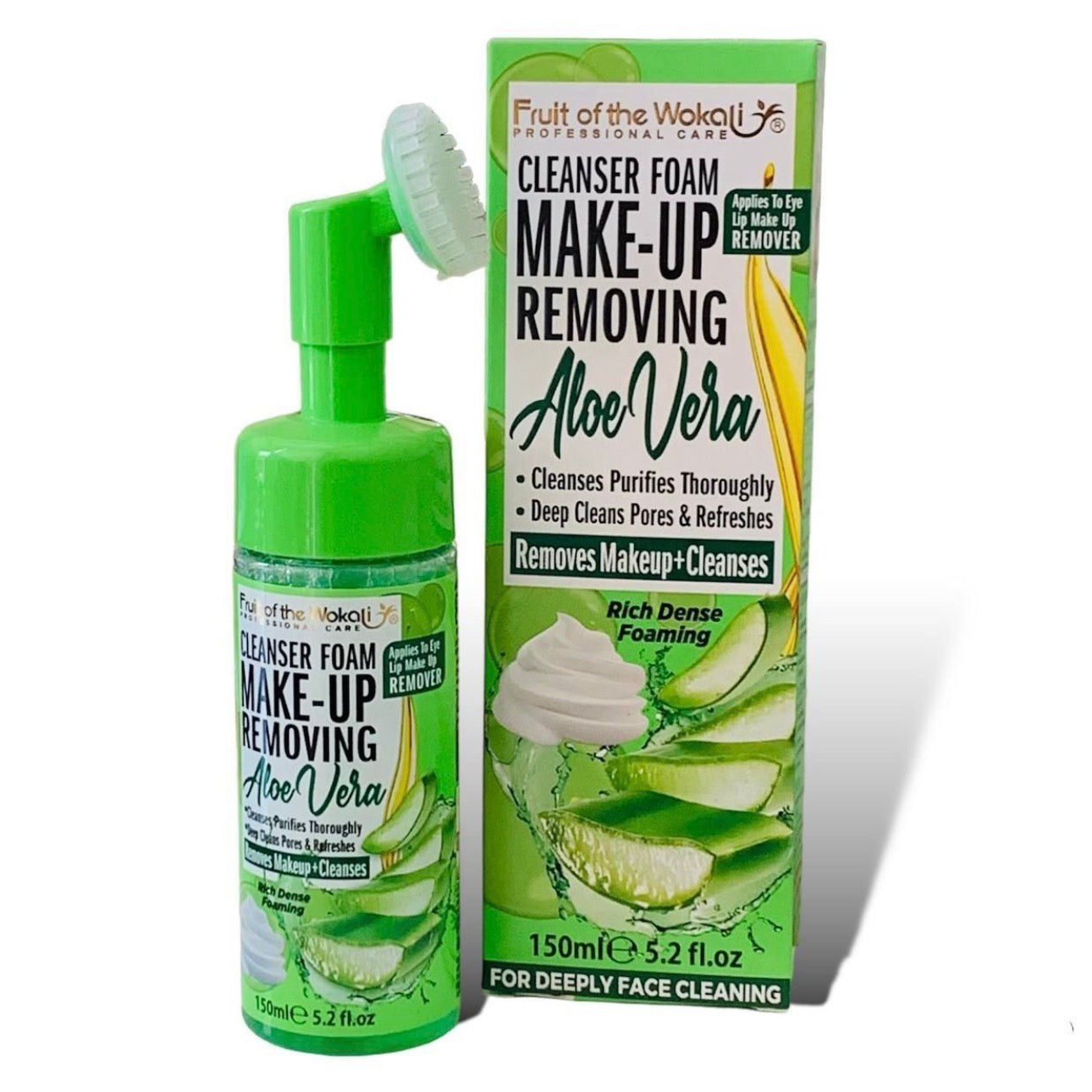 Make-Up Remover Aloe Vera 300mL /Fardo Q200/12U