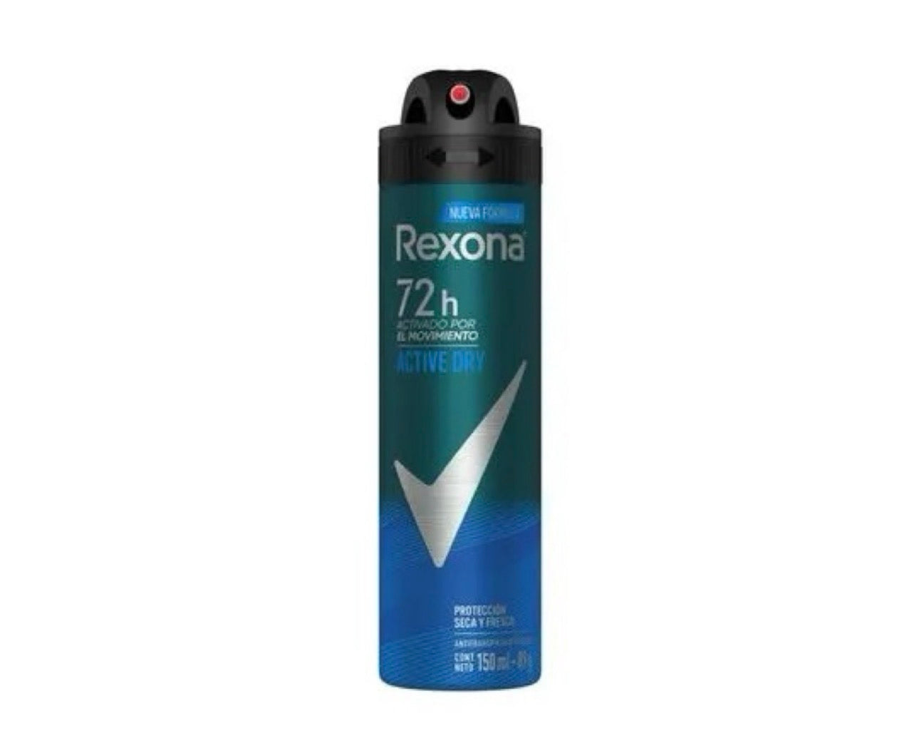 Rexona active Dry 150ml/ fardo a 275 de 12u