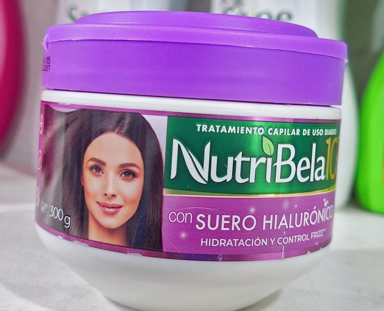 Nutribela tratamiento Suero Hiauluronico 300g /Fardo Q350 de 12U