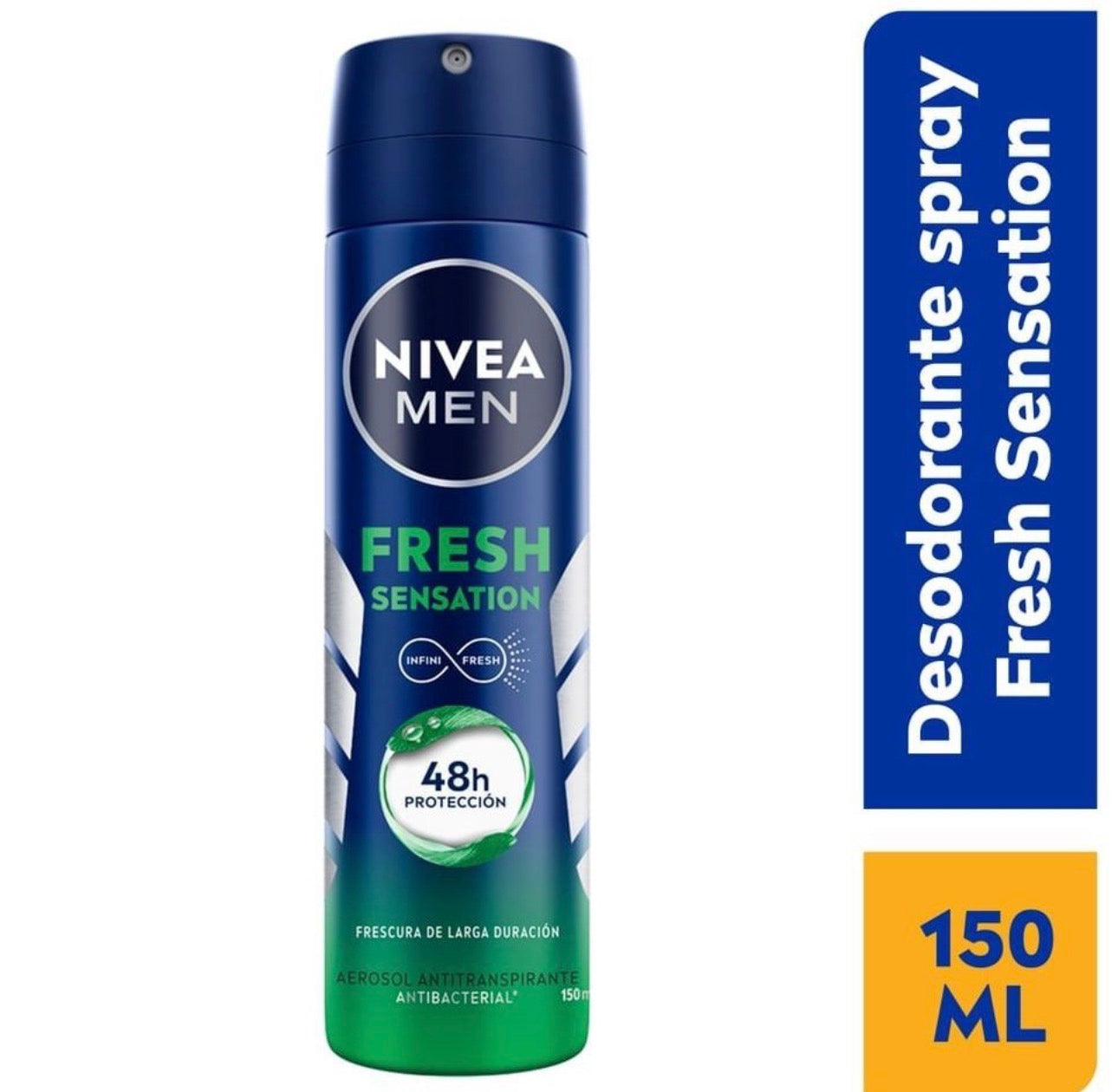 Nivea Fresh Sensation spray 150ML /Fardo Q265/12U