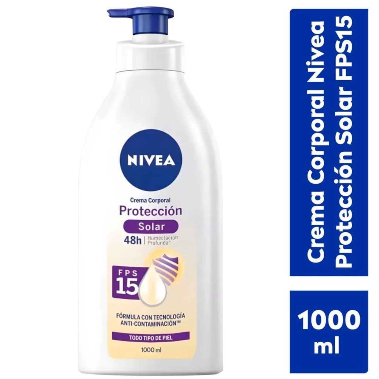 Nivea Protección Solar 1000ML /Fardo Q810/9U
