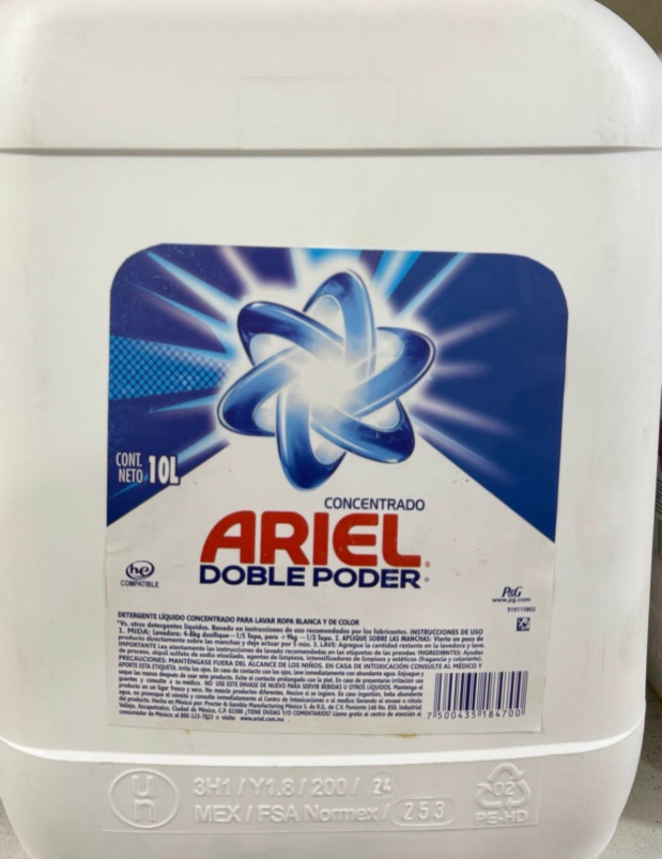 Areil doble poder 10L/ fardo a 270 de 3u