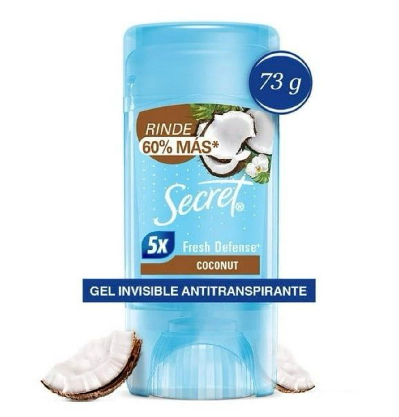 Secret Gel Coconut 73g / Fardo Q400/12U