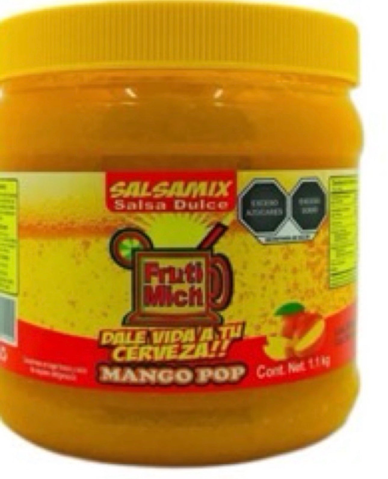 Fruti mich starchar mango pop 1.1kg/ fardo a 390 de 12