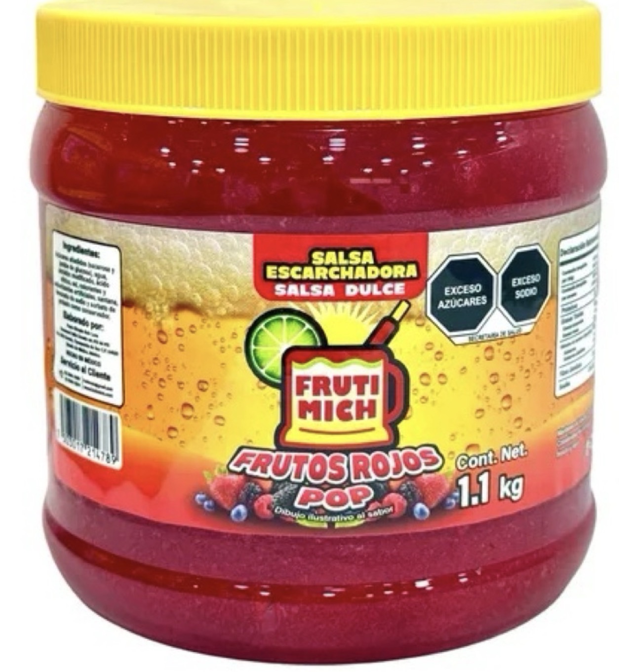 Fruti mich starchar frutos rojos 1.1kg/ fardo a 390 de 12u
