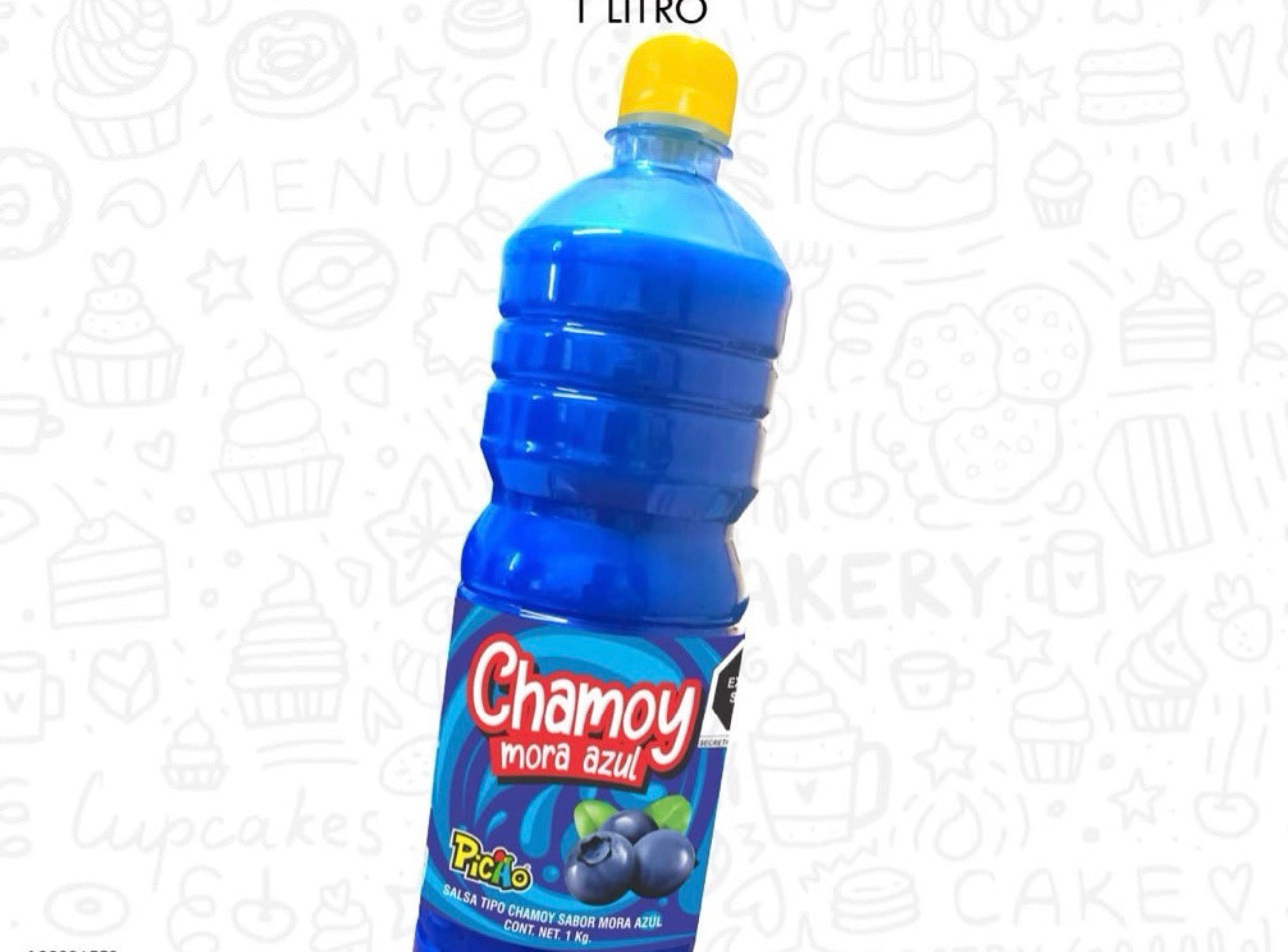 Chamoy azul 1L/ fardo a 230 de 12