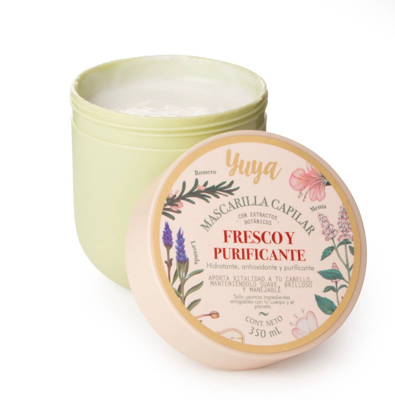 Yuya Mascarilla Fresco y purificante 350ml /Fardo Q600/12U