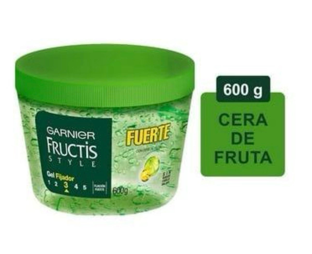 Garnier fructis Gel fuerte  600g /Fardo Q565/12U