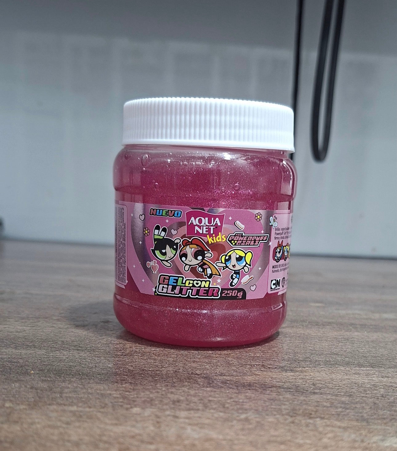Gel con Glitter 250g Rosado /Fardo Q170/12U