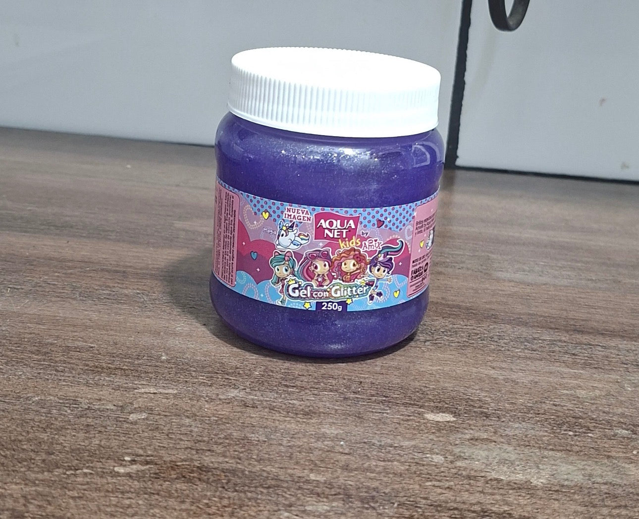 Gel con Glitter 250g Morado /Fardo Q 115/12U