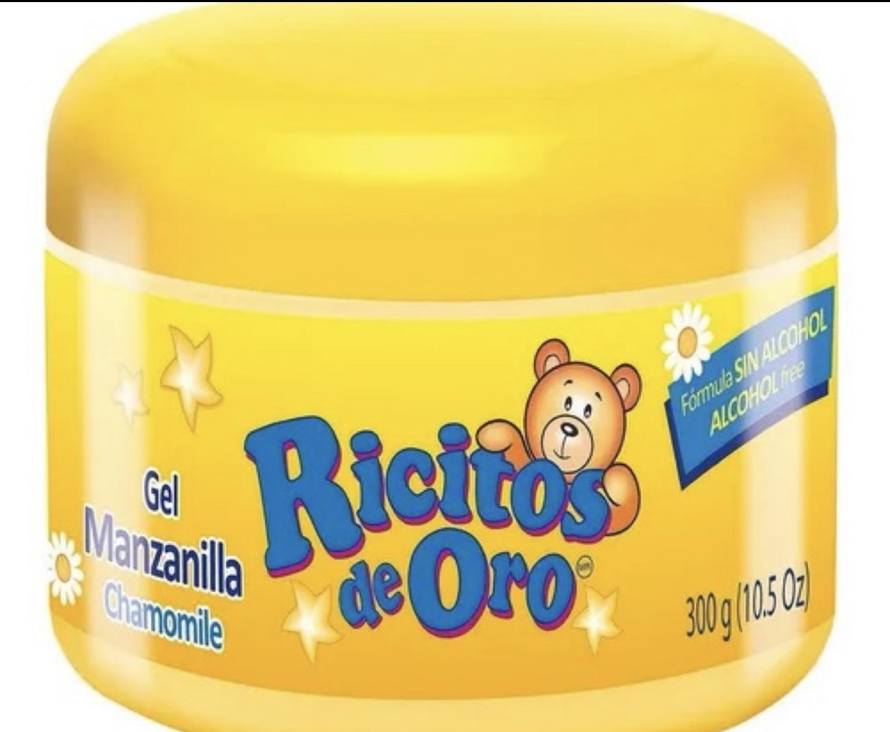 Ricitos gel para peinar Manzanilla 300ml/ fardo a 400 de 12u