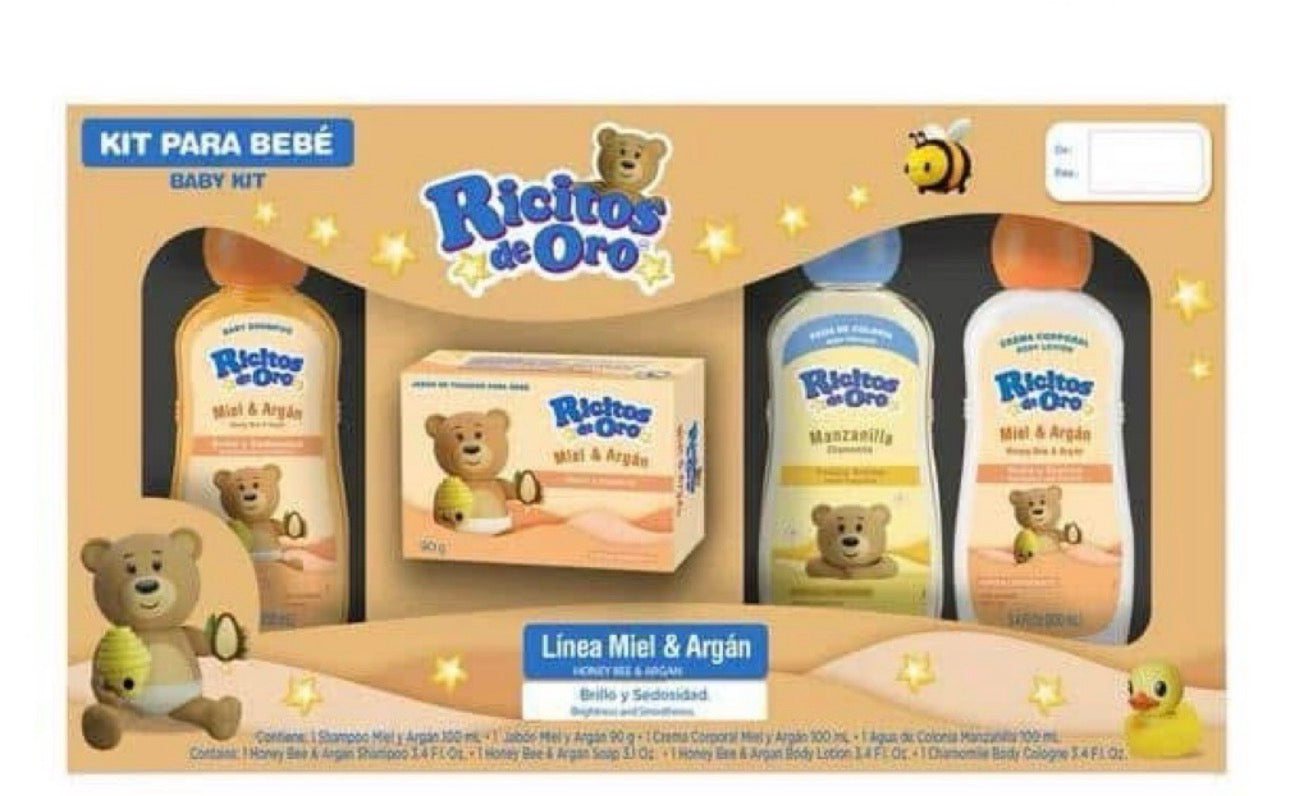 Ricito de oro kit argan / fardo a 840 de 12u