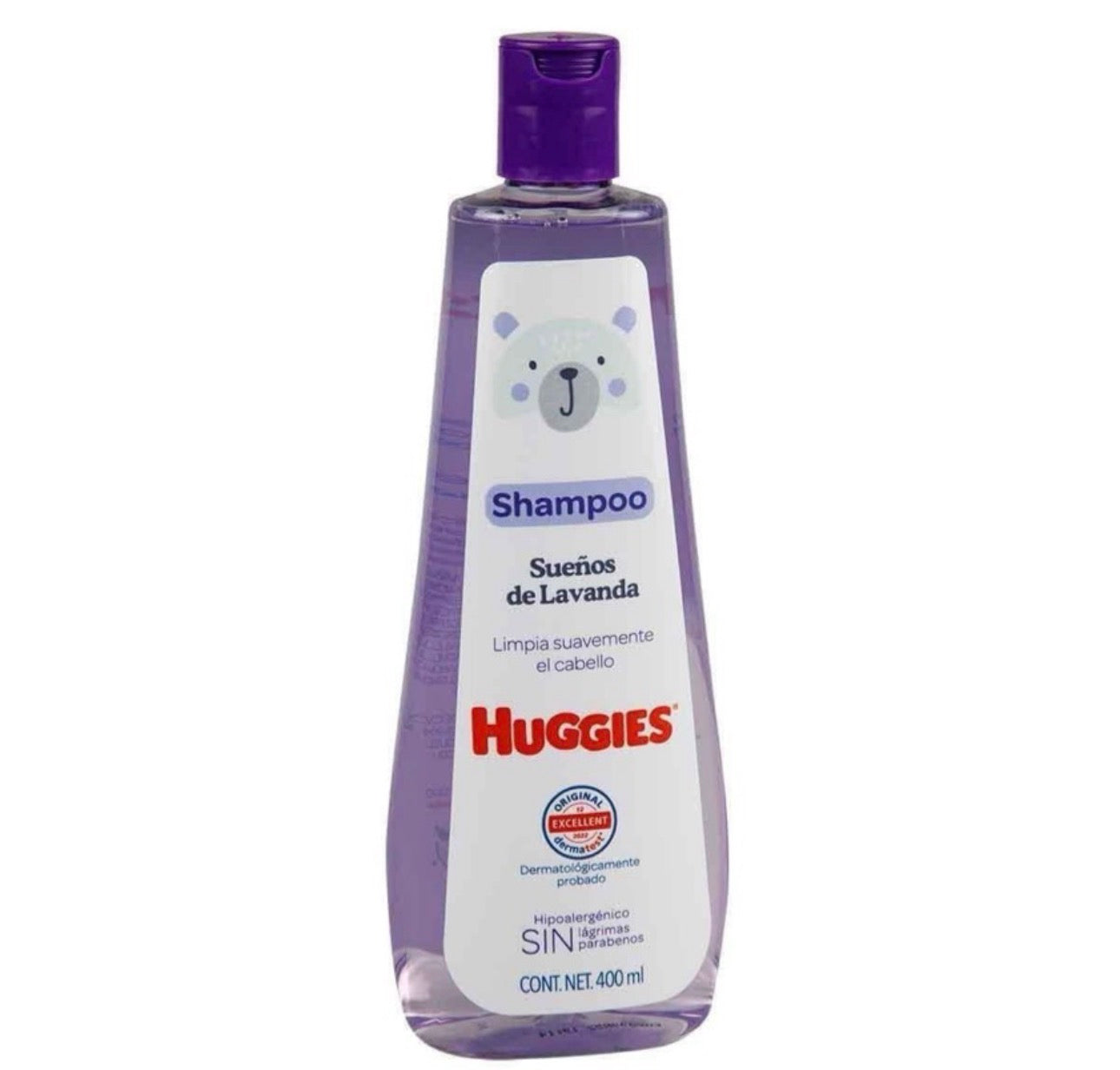 Huggies sh sueños de lavanda 250ml/ fardo a 360 de 12u