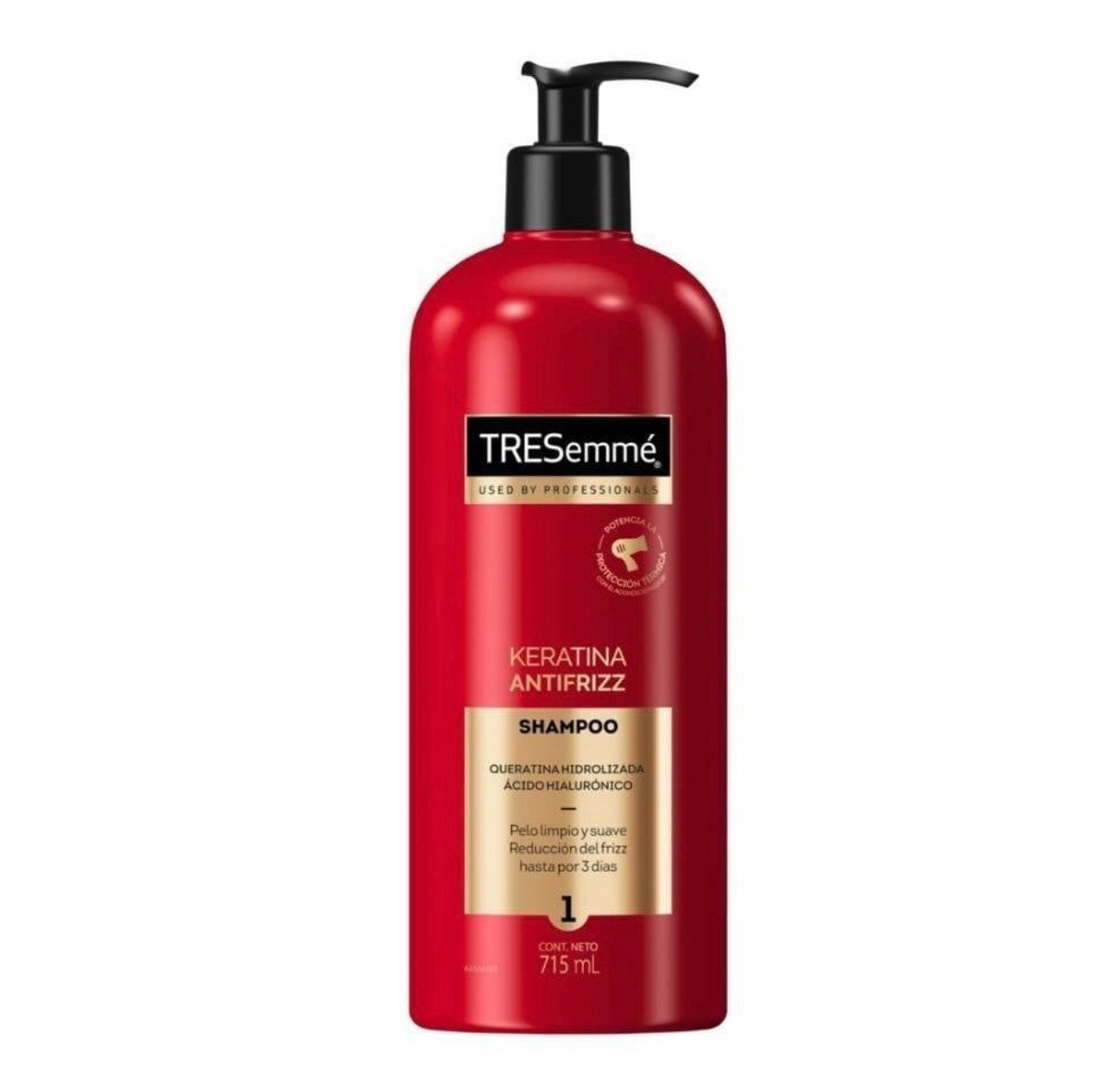Tresemme Sh Keratina Antifrizz 715ml /Fardo Q500/12U