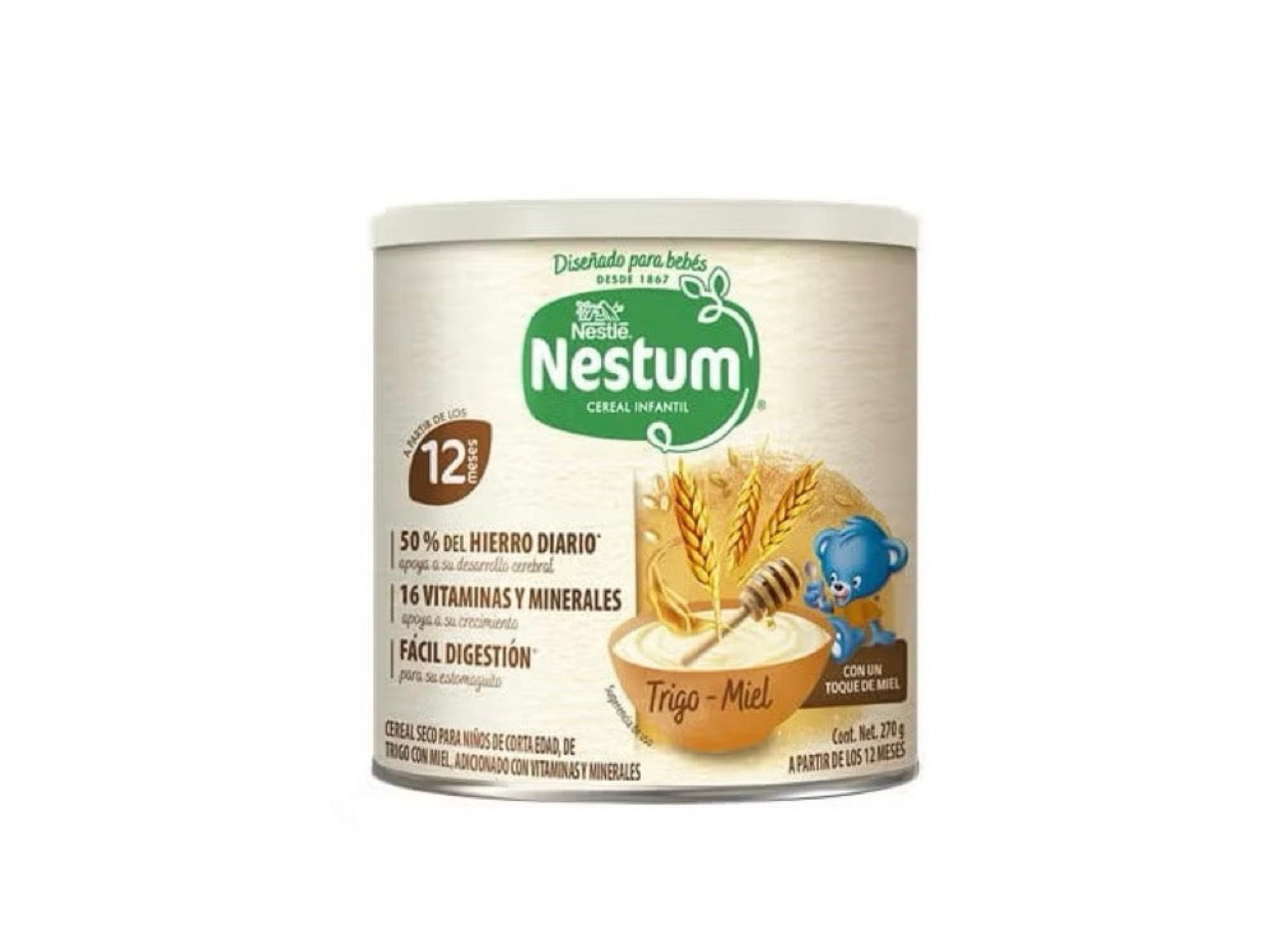 Nestum trigo miel 280g / fardo a 480 de 12u