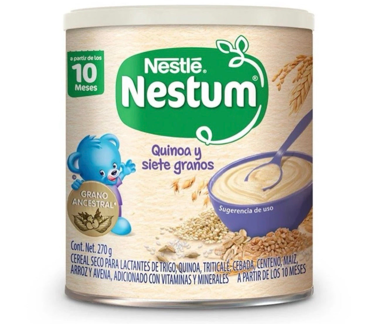 Nestum Quinoa  y 7 granos 270g/ fardo a 480 de 12u