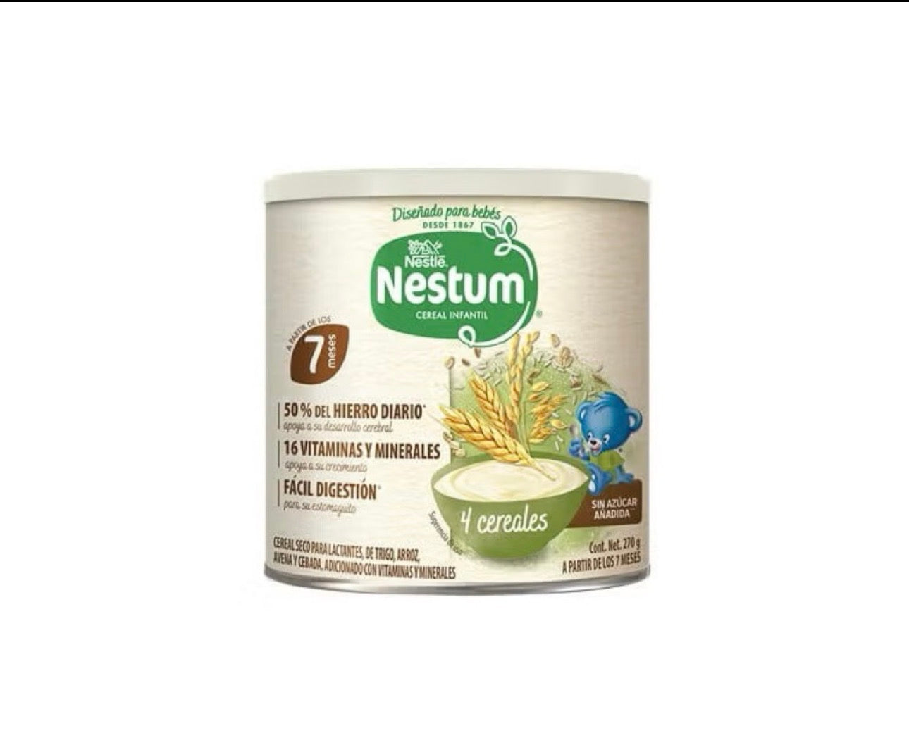 Nestum 4 cereales  270g / fardo a 480 de 12u
