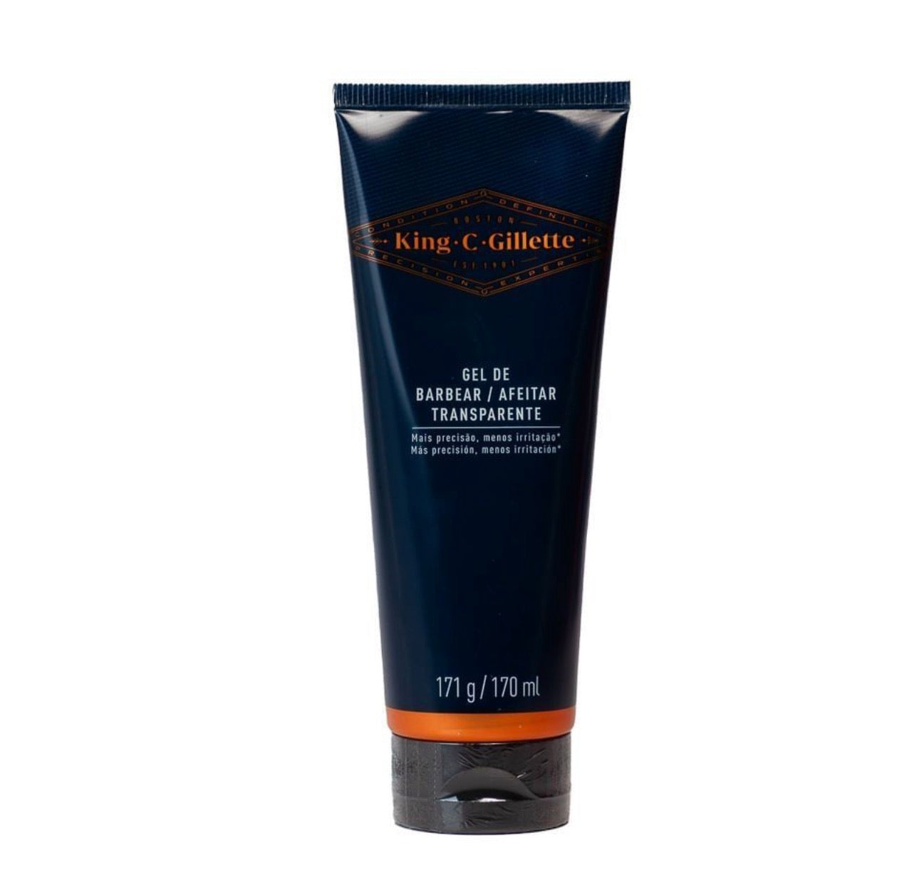 King Gillete Gel de Afeitar 170ML  /Fardo Q605/12U