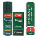 Kent estuche verde Roll-on y Colonia  /Fardo Q225/12U
