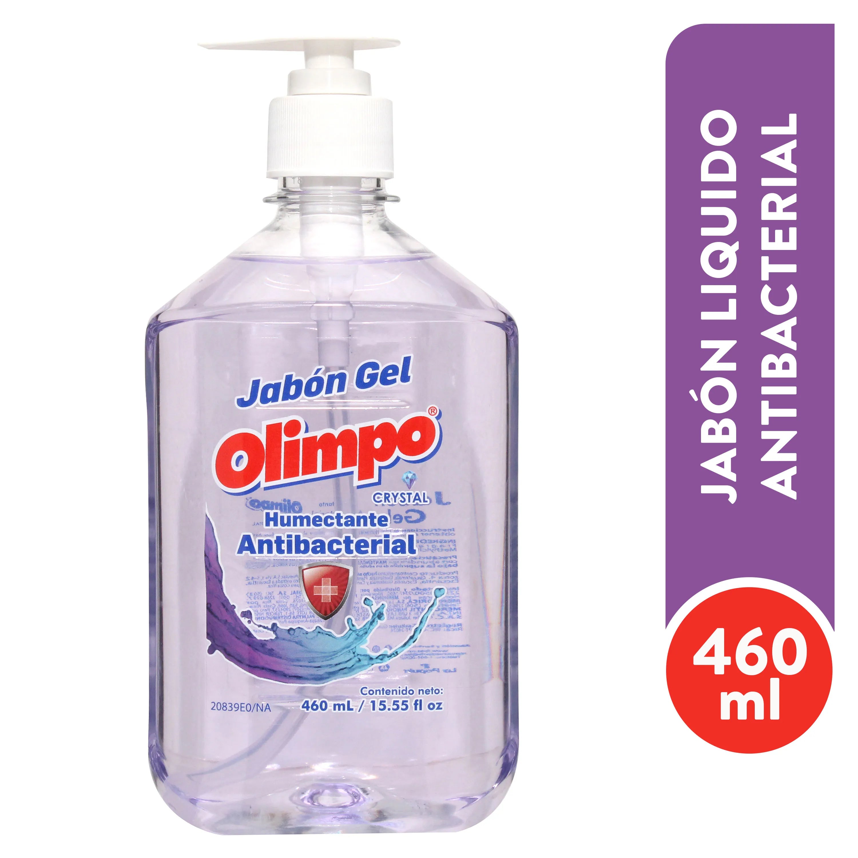 Olimpo crystal 460ml/ Fardo Q180 de 24U