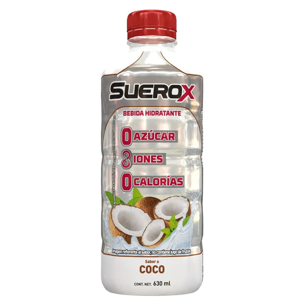 Suerox coco 630ml/ fardo a 120.00 de 12u