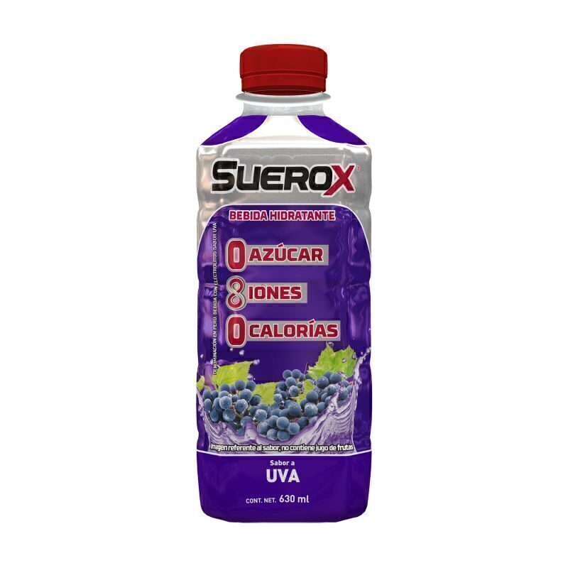 Suerox uva 630ml/ fardo a 120.00 de 12u