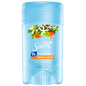 Secret Gel Orange/ Fardo Q285.00 de 12u
