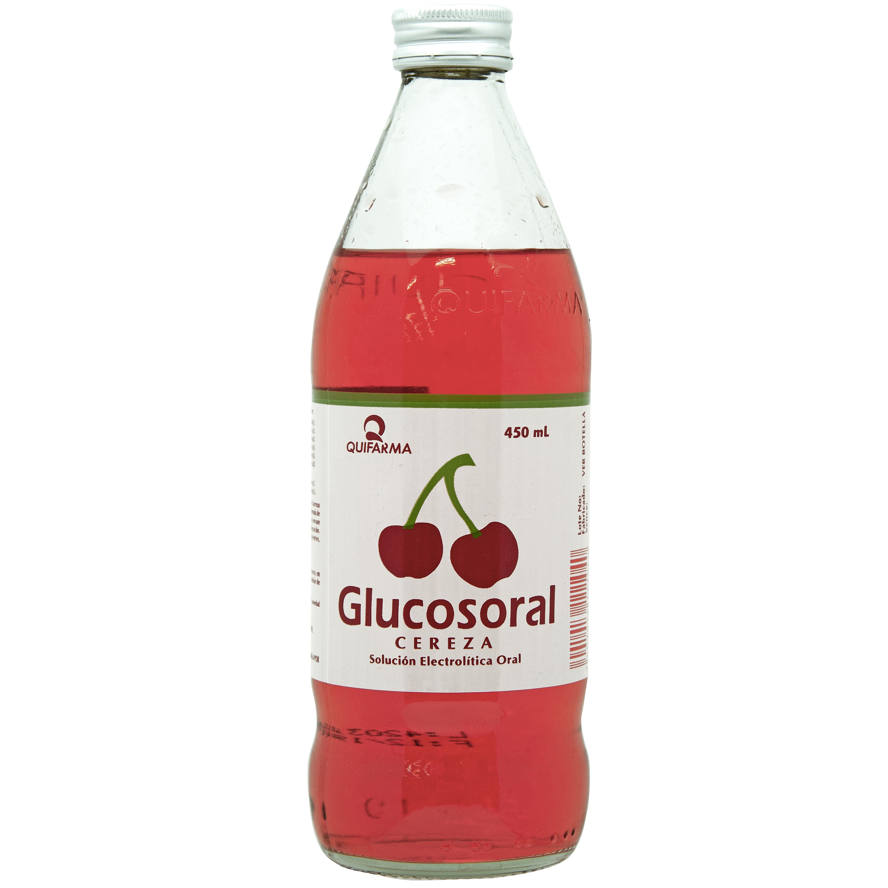 Glucosoral cereza 450ml/ fardo a 360.00 de 24