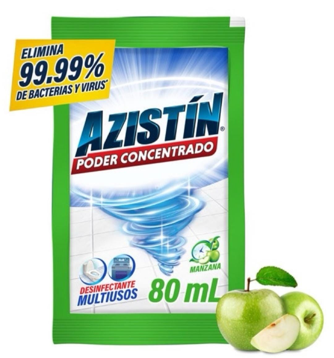 Azistin manzana 80lm/ fardo a 117.00 de 6u
