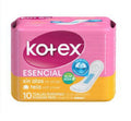 Kotex Esencial sin alas Dia / Fardo Q150 de 24U