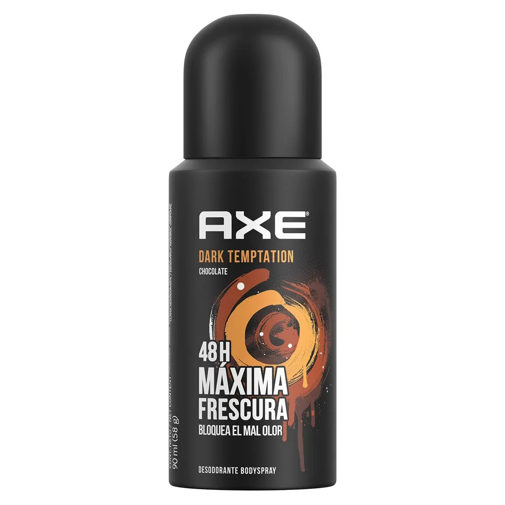 Axe dark temptation 90ml/ Fardo Q150 de 12U