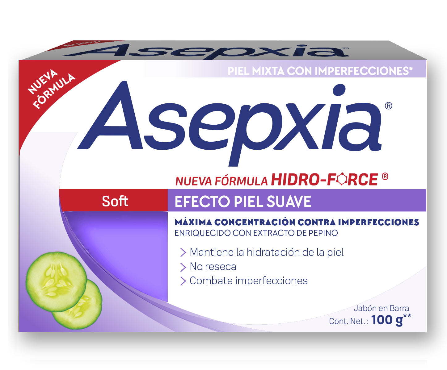 Asepxia soft 100g/ fardo a 240.00 de 20u