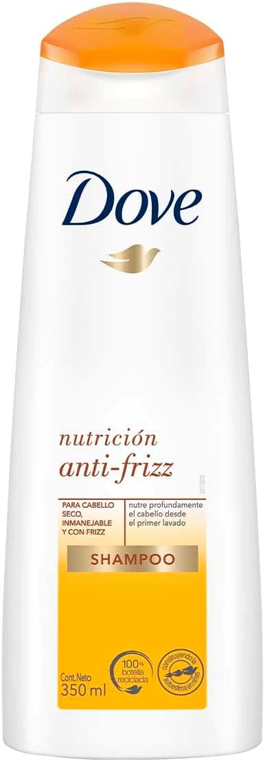 Dove anti frizz 350ml/ fardo Q345 de 12 Unidades