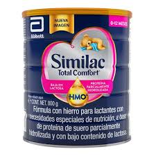 Similac total comfort 1 800g azul/ fardo a Q4,020 de 12U