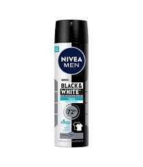Nivea Men Black&White Invisible Fresh150ml/ Fardo Q265 de 12U