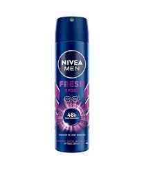 Nivea Men Fresh Evoke 150ml/ Fardo Q265 de 12U