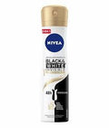 Nivea Black&White Invisible Efecto Satín 150ml/ Fardo Q265 de 12U