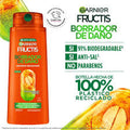 Garnier fructis Sh Borrador de daño Reparador 650ml/ Fardo Q430 de 12U