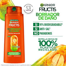 Garnier fructis Sh Borrador de daño Reparador 650ml/ Fardo Q430 de 12U
