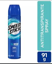 SPEED STICK WATER PROOF 150ml/ fardo a 285.00 de 12u