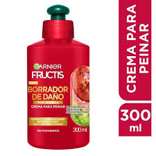 Garnier Fructis CP Borrador de daño post-quimica300ml/ Fardo Q265 de 12U