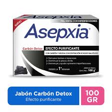 Asepxia carbon Detox 100g/ fardo a 240.00 de 20u