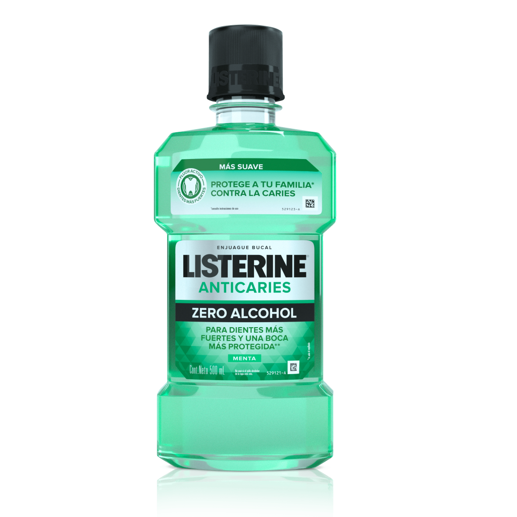 Listerine Anticaries zero alcohol250ml/ fardo a 335.00 de 12